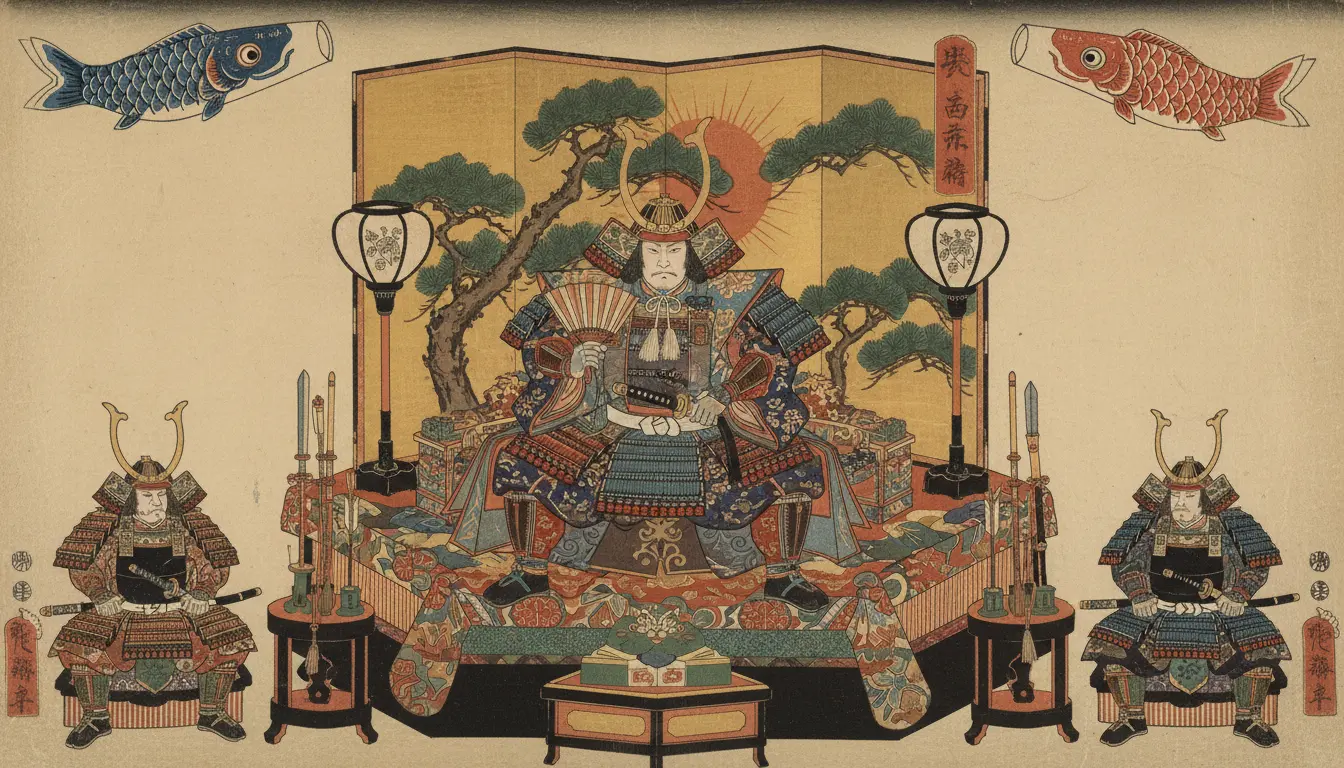 五月人形の武将