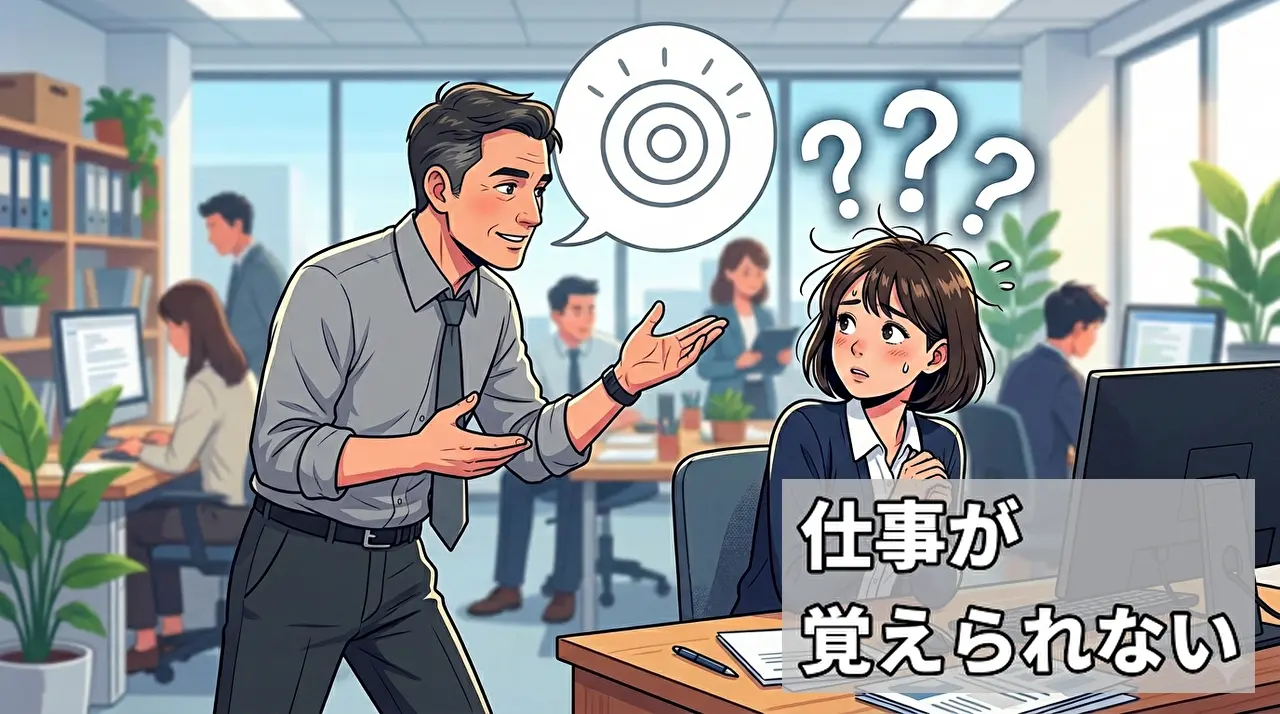 仕事が覚えられない原因は萎縮かもしれない