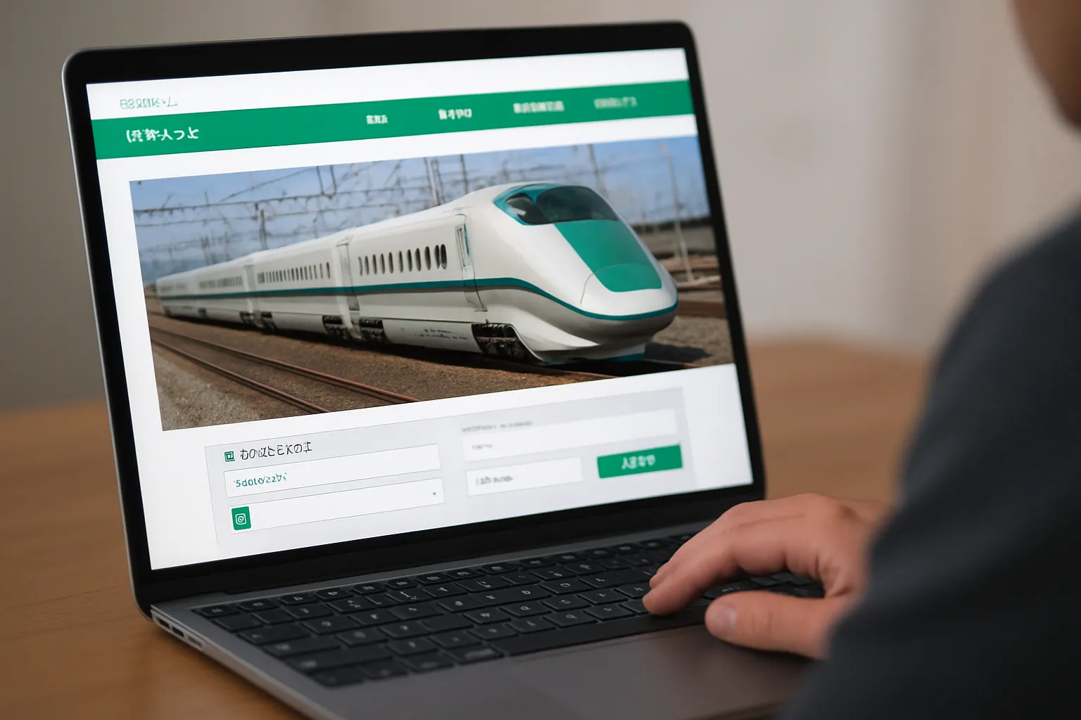 えきねっとを開いている