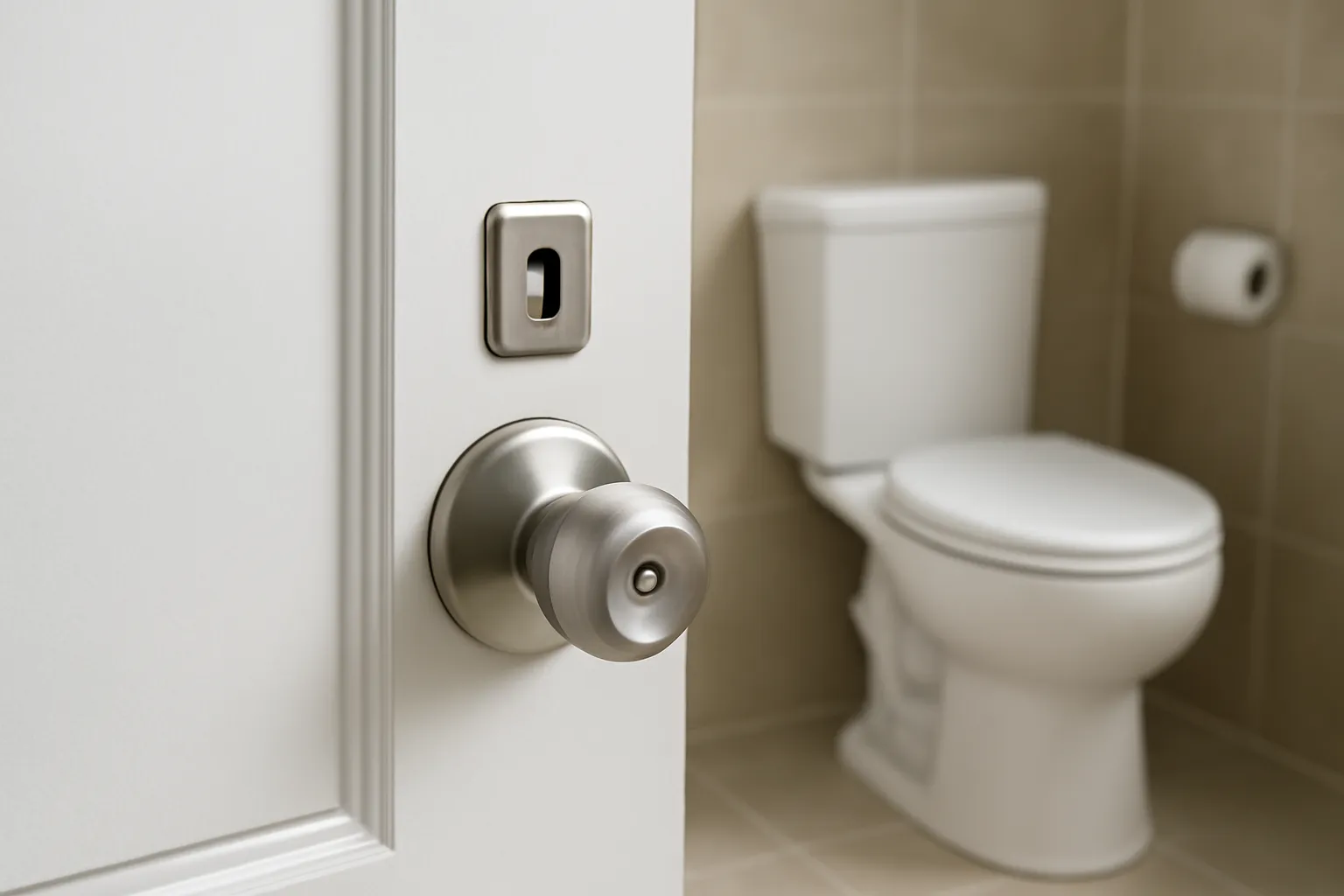 トイレのドアの鍵