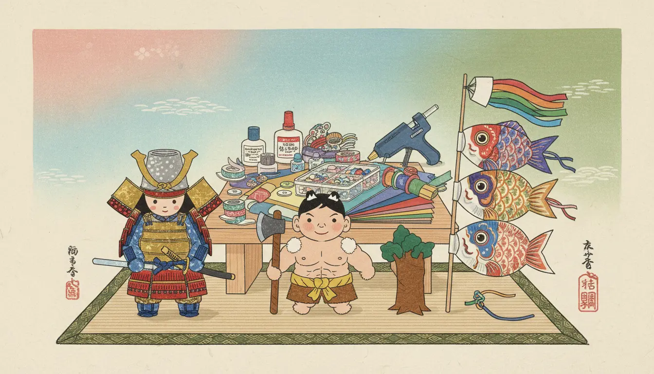 手作り五月人形