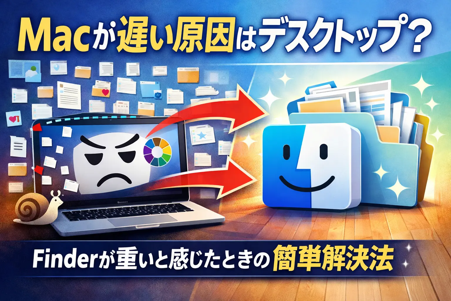 Macのデスクトップを整理する