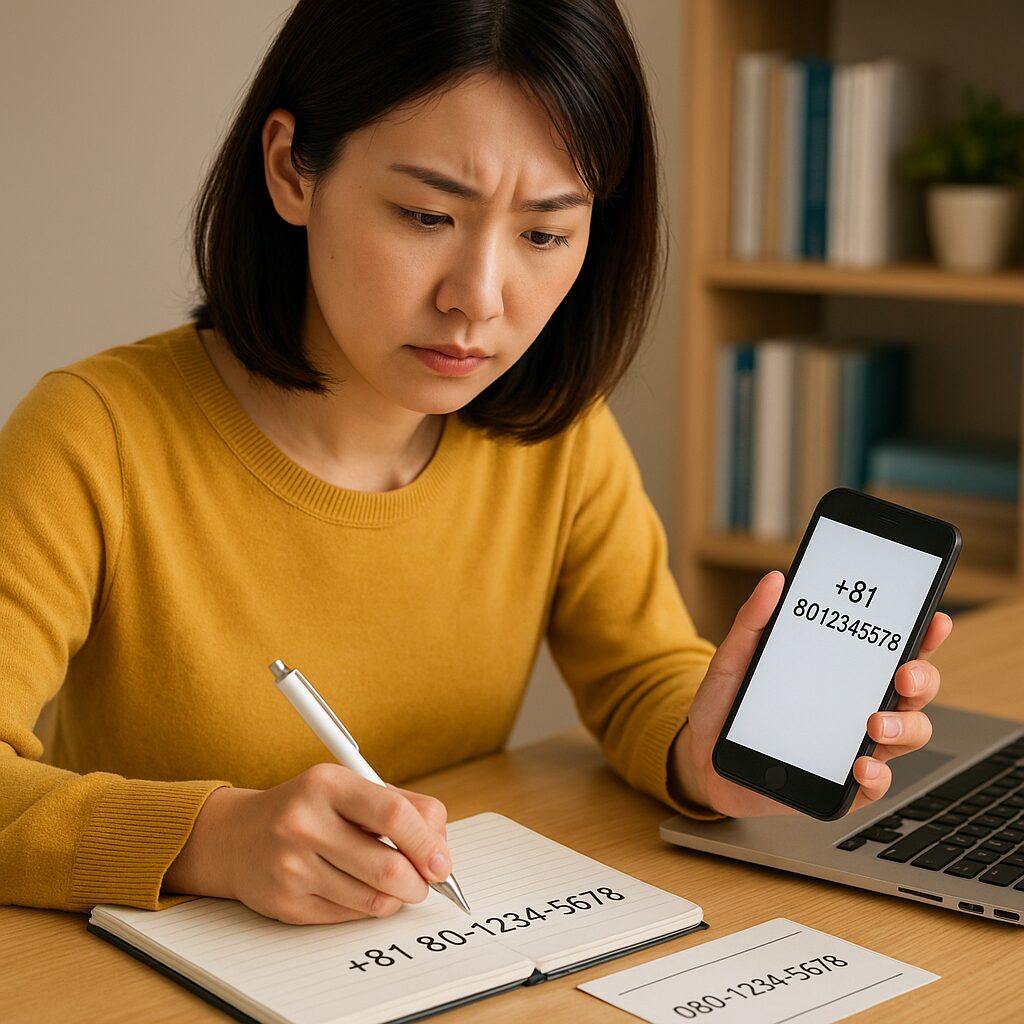 81の電話番号表記で迷わない｜080から始まる番号の正しい書き方と国際表記の基本