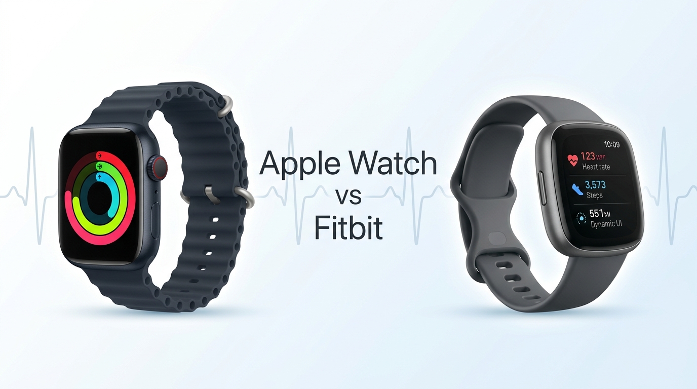 Apple WatchとFitbitの比較
